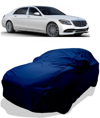 Coxtor Car Cover For Mercedes Benz S-Class Maybach S600 (With Mirror Pockets)(Blue)