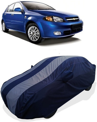 Coxtor Car Cover For Chevrolet Optra SRV (With Mirror Pockets)(Grey)