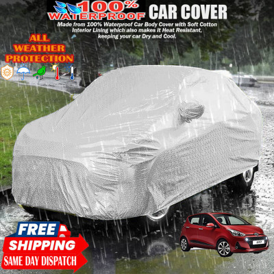 Tamanchi Autocare Car Cover For Hyundai i10(Silver)