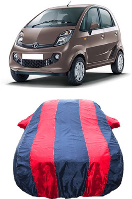 Wegather Car Cover For Tata Nano XTA (With Mirror Pockets)(Red)