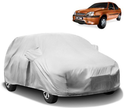 HMS Car Cover For Ford Ikon (With Mirror Pockets)(Silver)