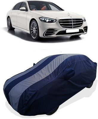QLAX Car Cover For Maruti S-Class (With Mirror Pockets)(Grey)