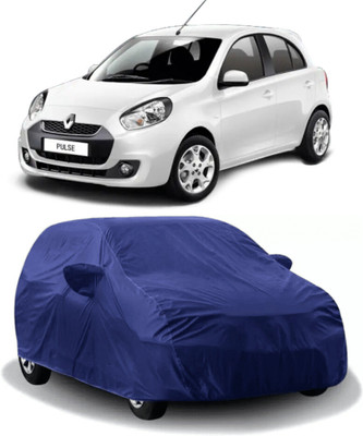 Driftune Car Cover For Renault Pulse (With Mirror Pockets)(Blue, For 2016 Models)