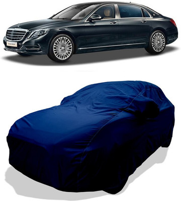 Coxtor Car Cover For Mercedes Benz S-Class S Guard (With Mirror Pockets)(Blue)