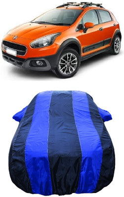 Wegather Car Cover For Fiat Avventura Urban Cross 1.3 Multijet Dynamic (With Mirror Pockets)(Blue)