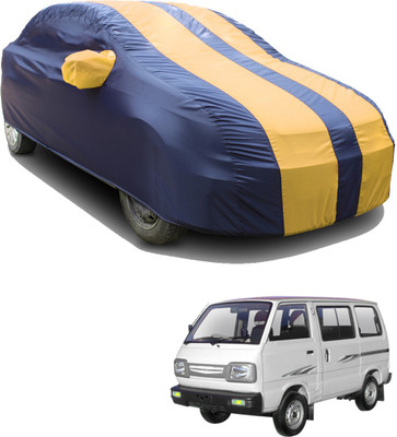 SS FOR YOUR SMART NEEDS Car Cover For Maruti Omni (With Mirror Pockets)(Blue, Yellow)