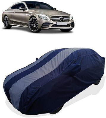QLAX Car Cover For Maruti C-Coupe (With Mirror Pockets)(Grey)