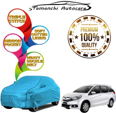 Tamanchi Autocare Car Cover For Mahindra Quanto (With Mirror Pockets)(Blue)