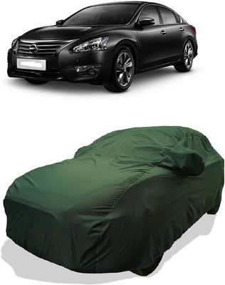 QLAX Car Cover For Maruti Teana 2.5L (With Mirror Pockets)(Green)