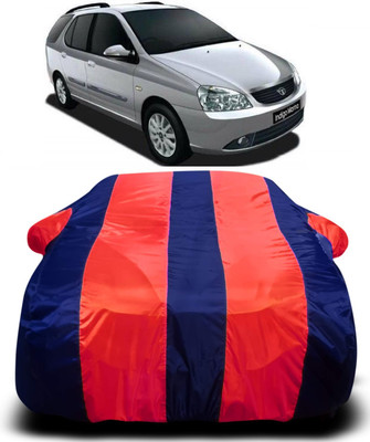 AXLOZ Car Cover For Tata Indigo Marina (With Mirror Pockets)(Multicolor)
