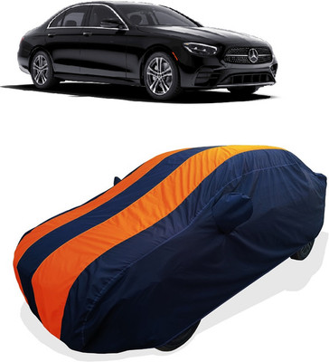 Coxtor Car Cover For Mercedes Benz E-Class E180 (With Mirror Pockets)(Orange)