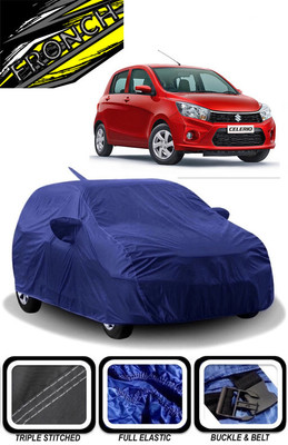 FRONCH Car Cover For Maruti Suzuki CelerioX AMT VXI (With Mirror Pockets)(Blue)