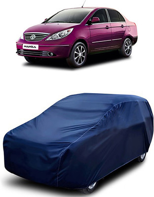 MoTRoX Car Cover For Tata Manza (Without Mirror Pockets)(Blue)