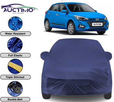 AUCTIMO Car Cover For Hyundai Elite i20 (With Mirror Pockets)(Multicolor)