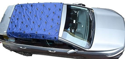AGH Car Cover For Universal For Car (Without Mirror Pockets)(Blue)