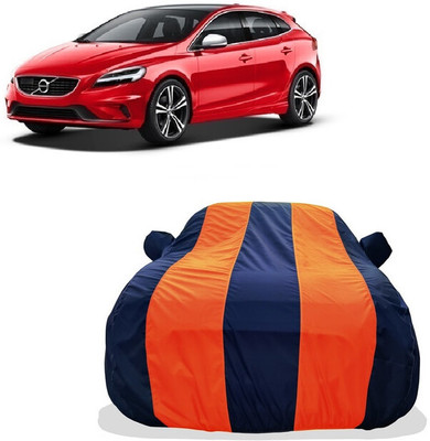 Tricway Car Cover For Volvo V40 D3 R-Design (With Mirror Pockets)(Orange)