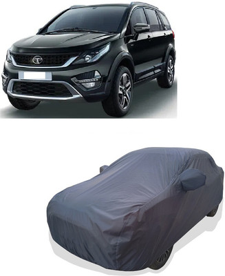 Tricway Car Cover For Tata Hexa XT 4X4 (With Mirror Pockets)(Grey)