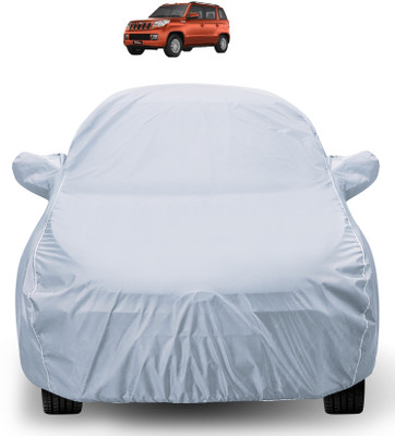 MOCKHE Car Cover For Mahindra TUV 300 (With Mirror Pockets)(Silver)
