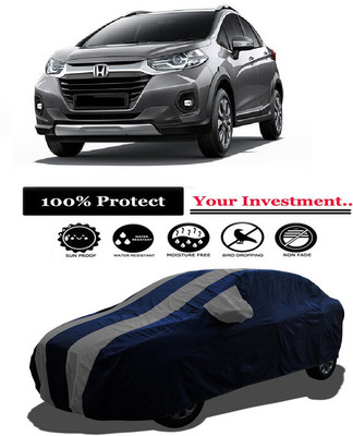 Amexride Car Cover For Honda WRV i-DTEC V Diesel (With Mirror Pockets)(Grey)