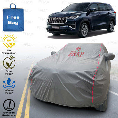 Frap Car Cover For Toyota Innova Hycross, Innova Crysta Facelift, Innova Crysta (With Mirror Pockets)(Grey, Red, For 2023 Models)