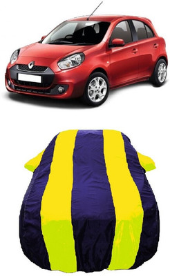 Wegather Car Cover For Renault Pulse (With Mirror Pockets)(Yellow)