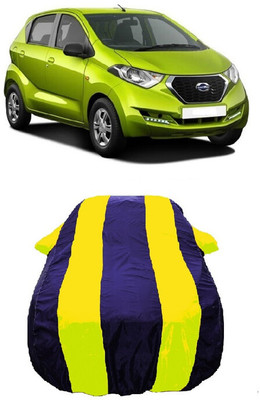 Wegather Car Cover For Datsun Redi-Go S Petrol (With Mirror Pockets)(Yellow)