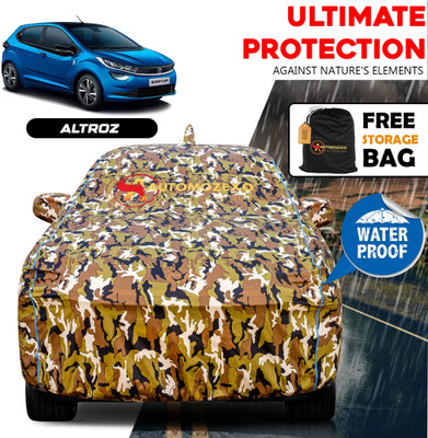 AUTOMOZEXO Car Cover For Tata Altroz (With Mirror Pockets)(Multicolor)