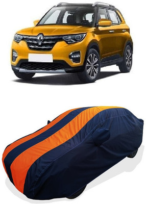 Coxtor Car Cover For Renault HBC (With Mirror Pockets)(Orange)