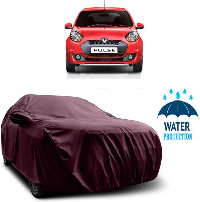 RWT Car Cover For Renault Pulse (With Mirror Pockets)(Maroon)