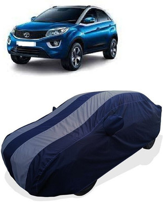 QLAX Car Cover For Maruti Nexon XM Petrol (With Mirror Pockets)(Grey)