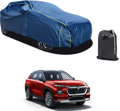 PAGORA Car Cover For Maruti Suzuki Grand Vitara (With Mirror Pockets)(Blue)