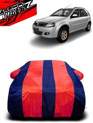 J S R Car Cover For Mahindra Verito Vibe 1.5 dCi D6 (With Mirror Pockets)(Red, Blue)