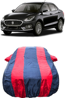 Wegather Car Cover For Maruti Suzuki Swift Dzire ZDI Plus Diesel (With Mirror Pockets)(Red)