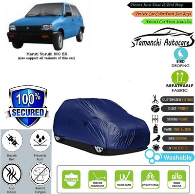 Tamanchi Autocare Car Cover For Maruti Suzuki 800 EX(Blue)