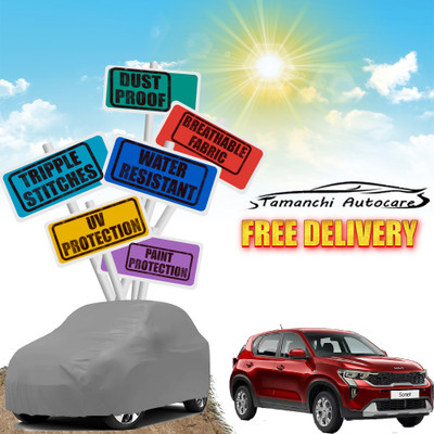 Tamanchi Autocare Car Cover For Kia Sonet(Grey)