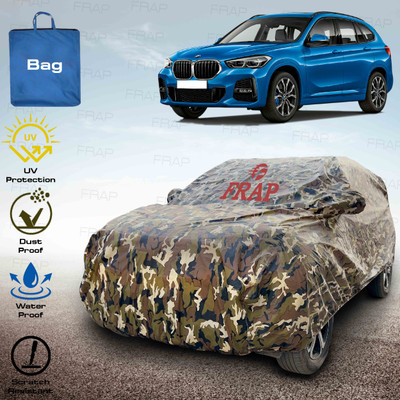 Frap Car Cover For BMW X1 (With Mirror Pockets)(Multicolor)