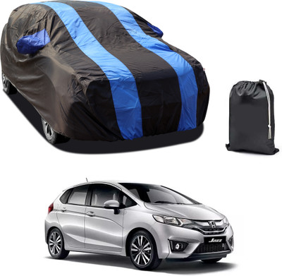 PAGORA Car Cover For Honda Jazz (With Mirror Pockets)(Blue)