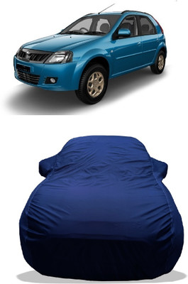 Wegather Car Cover For Mahindra E Verito D6 (With Mirror Pockets)(Blue)