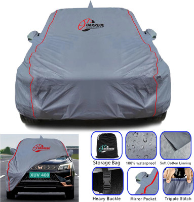 GARREGE Car Cover For Mahindra XUV400, XUV400 (With Mirror Pockets)(Grey, For 2023, 2024 Models)