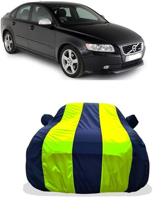 Tricway Car Cover For Volvo S40 D2 1.6D R Design (With Mirror Pockets)(Yellow)
