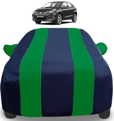 Amanzo Car Cover For Maruti Suzuki Baleno (With Mirror Pockets)(Green)