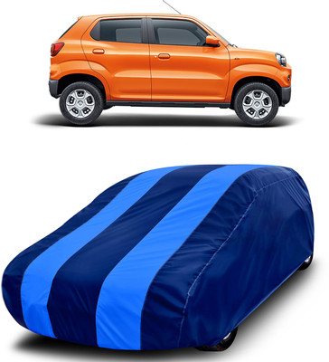 MoTRoX Car Cover For Maruti Suzuki S-Presso (Without Mirror Pockets)(Blue, Blue)
