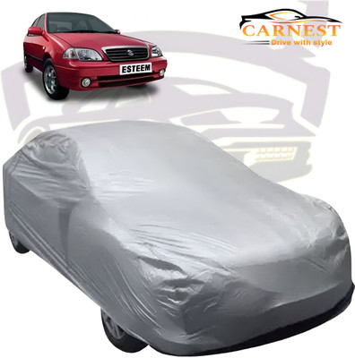 CARNEST Car Cover For Maruti Esteem, Esteem AX, Esteem D, Esteem LX, Esteem LXI BS, Esteem VX, Esteem VXI, Esteem VXI BS (Without Mirror Pockets)(Silver)