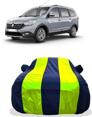 Tricway Car Cover For Renault Lodgy Stepway 110PS RXZ 7S Diesel (With Mirror Pockets)(Yellow)