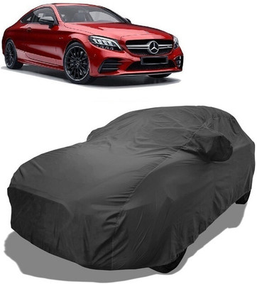 Coxtor Car Cover For Mercedes Benz C-Class Coupe C43 AMG Petrol (With Mirror Pockets)(Grey)
