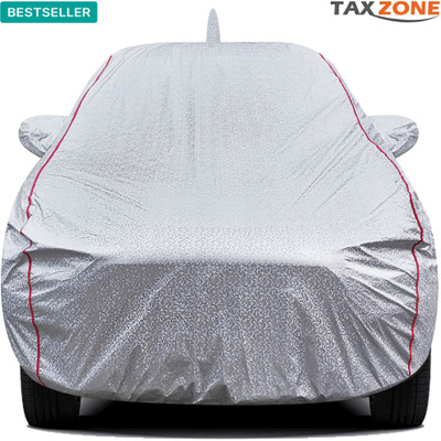 TAXZONE Car Cover For Tata Punch EV, Punch (With Mirror Pockets)(Silver, For 2021, 2022, 2023, 2024, 2025 Models)