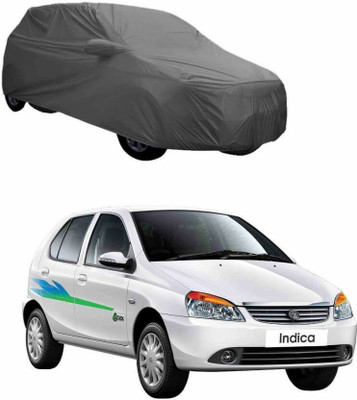ANLOPE Car Cover For Tata Indica V2 (With Mirror Pockets)(Grey)