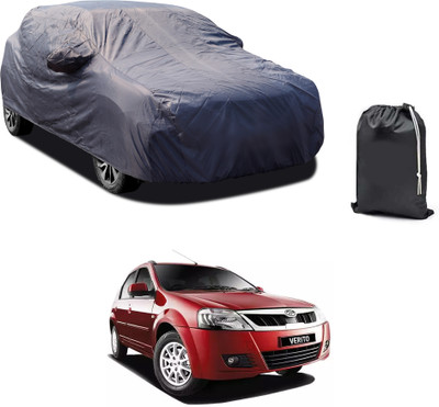 PAGORA Car Cover For Mahindra Verito (With Mirror Pockets)(Grey)