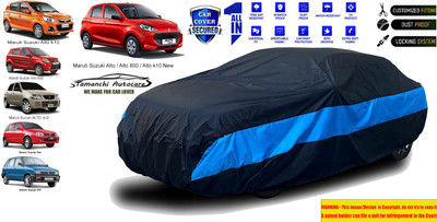 Tamanchi Autocare Car Cover For Maruti Suzuki Alto K10(Blue, Blue)