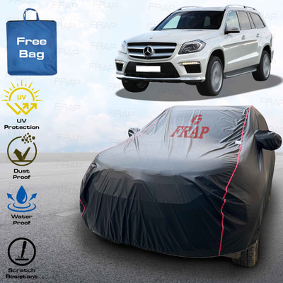 Frap Car Cover For Mercedes Benz GL-Class 350 CDI Blue Efficiency (With Mirror Pockets)(Black, Red)